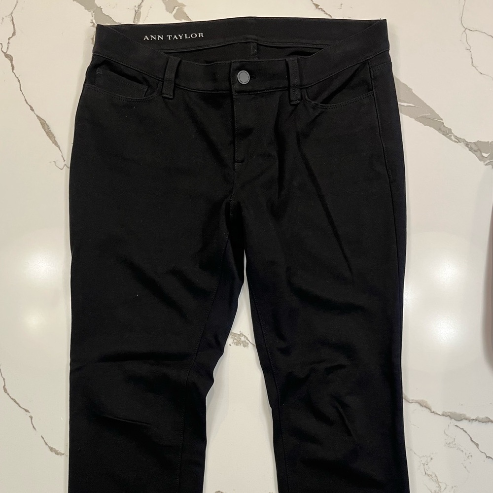 Ann Taylor Elegant Black Pants, 10P